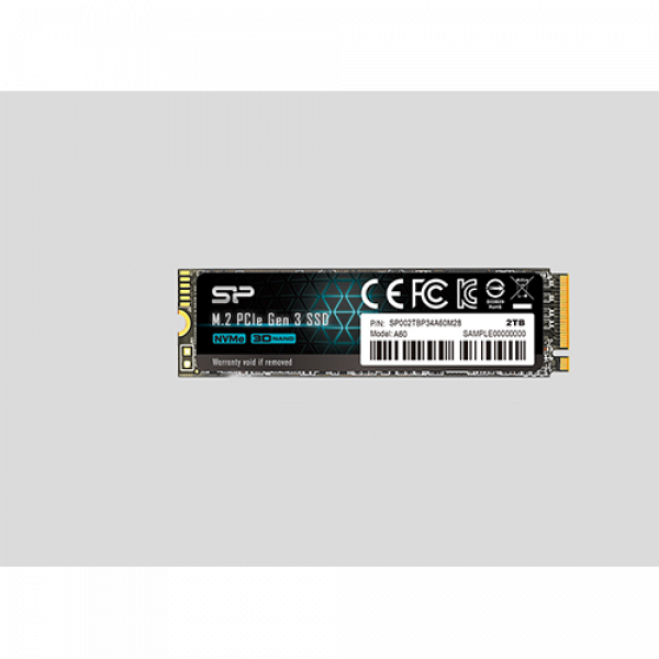SILICON POWER SSD M.2 NVMe Silicon Power A60 Gen 3 256GB, 2100MB/s/1200MB/s SP256GBP34A60M28