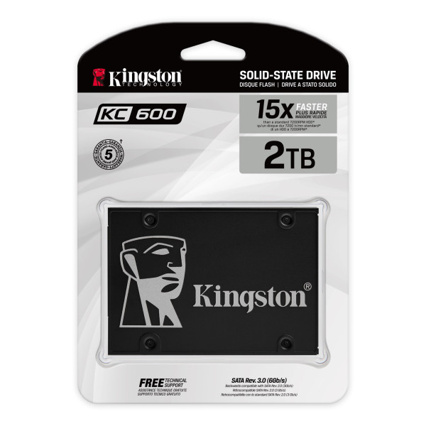 Kingston SSD Kingston 2TB 2.5″ SATA3 SKC600/2048G