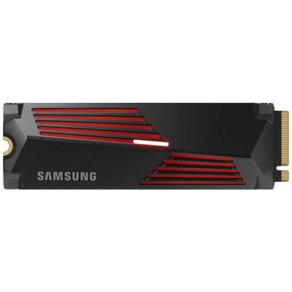 Samsung SSD M.2 NVMe 4TB Samsung 990 PRO, 7450/6900MBs MZ-V9P4T0CW w/Heatsink
