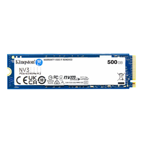 Kingston SSD M.2 NVMe Kingston NV3 500GB, Gen.4 SNV3S/500G