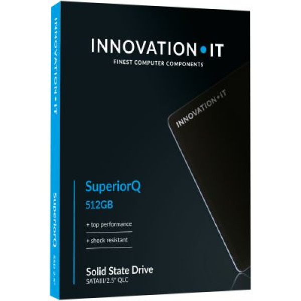 Innovation IT SSD 2.5″ 512GB InnovationIT SuperiorQ Bulk 550Mbs/500Mbs 00-512888