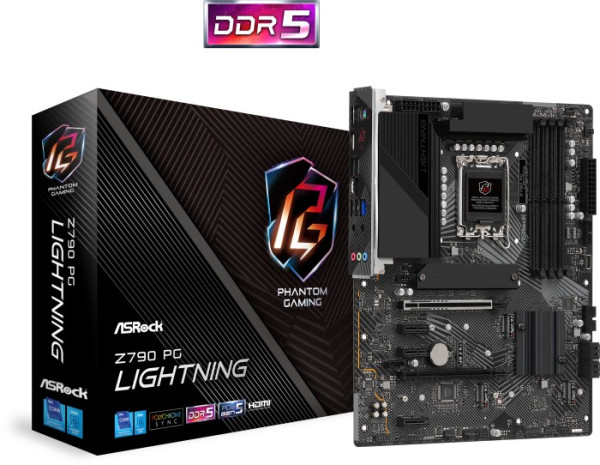 ASRock MB s1700 ASRock Z790 PG LIGHTNING 90-MXBKA0-A0UAYZ