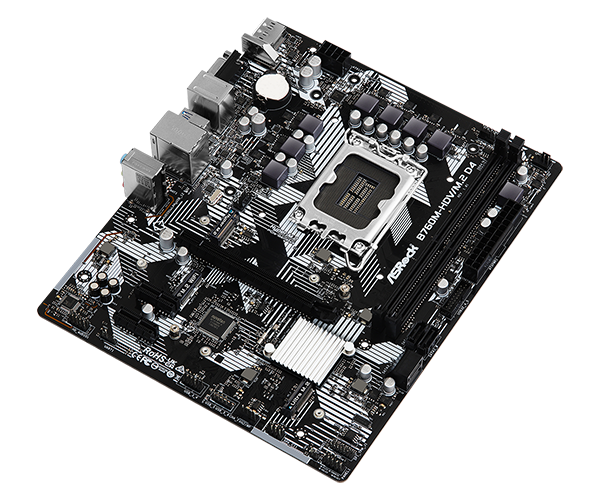 ASRock MB s1700 ASRock B760M-HDV/M.2 D4 90-MXBL40-A0UAYZ