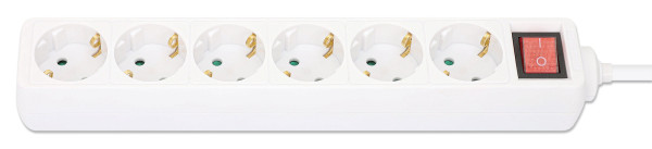 Manhattan Produžni kabl Manhattan 168335 sa 6 utičnica/prekidač/2m