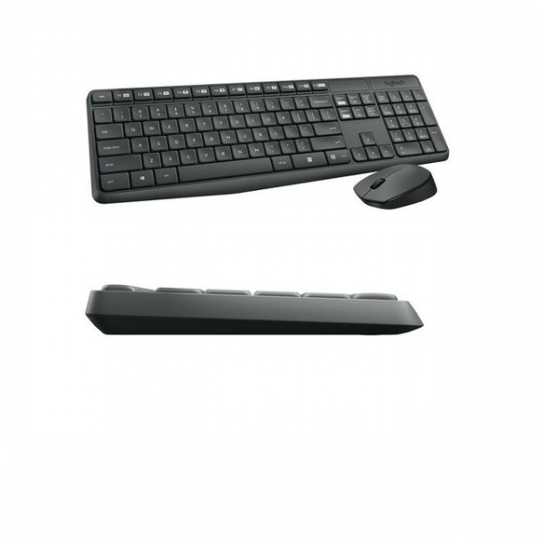 Logitech Tast+Mis USB Wireless Logitech MK235 YU Gray 920-008031