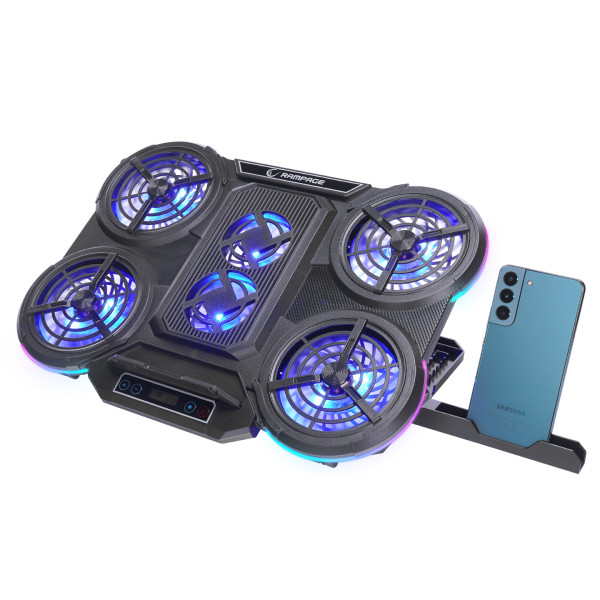 Rampage Postolje za laptop 17″ Rampage PROTE R6 RGB