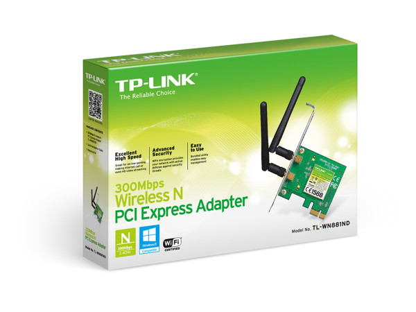 TP-Link LAN MK TP-LINK TL-WN881ND 300MB/S PCI EXPRESS