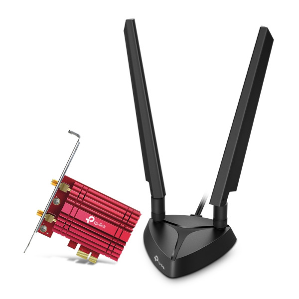 TP-Link LAN MK PCI-E TP-Link Archer TXE72E WiFi 6 AX5400 dual band 2xExterna antena