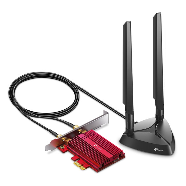 TP-Link LAN MK PCI-E TP-Link Archer TXE72E WiFi 6 AX5400 dual band 2xExterna antena