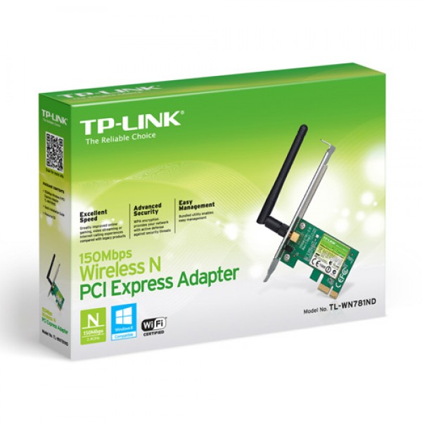 Nedefinisan LAN MK TP-LINK TL-WN781ND 150Mbps Wireless N PCIe