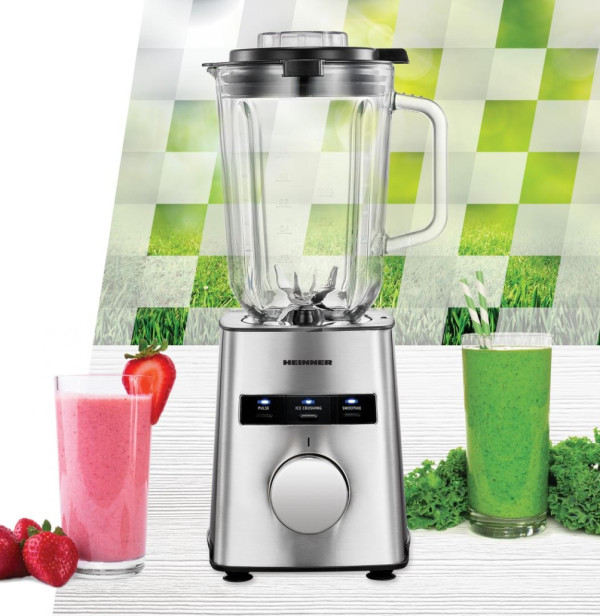 Heinner Blender HEINNER HBL-HE800SS 1,5l/800W/staklena čaša/inox
