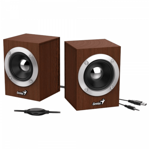 Genius Zvucnici 2.0 Genius SP-HF280 USB Wood