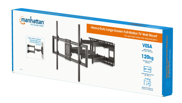 MANHATTAN Nosač za TV zglobni Manhattan 462358 60″-120″