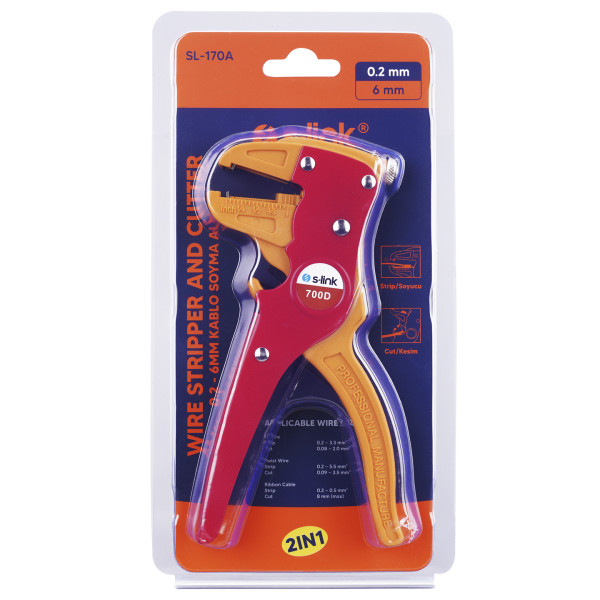 S-link Klešta za blankiranje S-LINK SL-170A 0,2-6mm