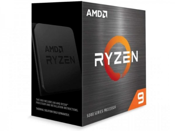 AMD CPU AM4 AMD Ryzen 9 5900X, 12C/24T, 3.70-4.80GHz 100-100000061WOF