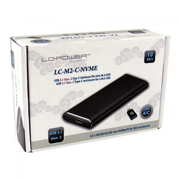 LC Power HDD Rack LC Power LC-M2-C-NVME USB3.1 Gen.2