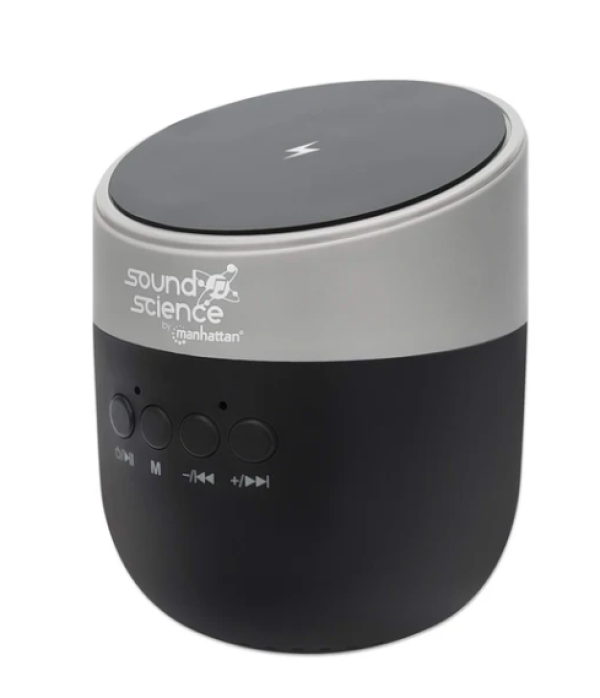 Manhattan Bluetooth zvučnik sa postoljem za punjenje Manhattan 165051, black