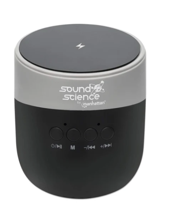 Manhattan Bluetooth zvučnik sa postoljem za punjenje Manhattan 165051, black