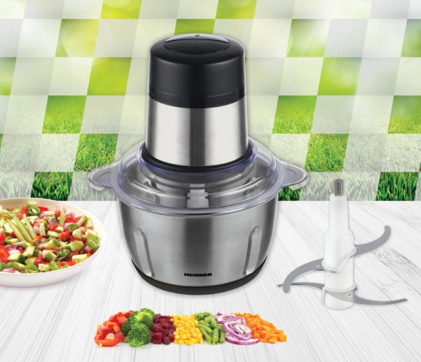 Heinner Seckalica HEINNER HMC-D300SS 300W/Inox posuda 2l/2.brzine/inox