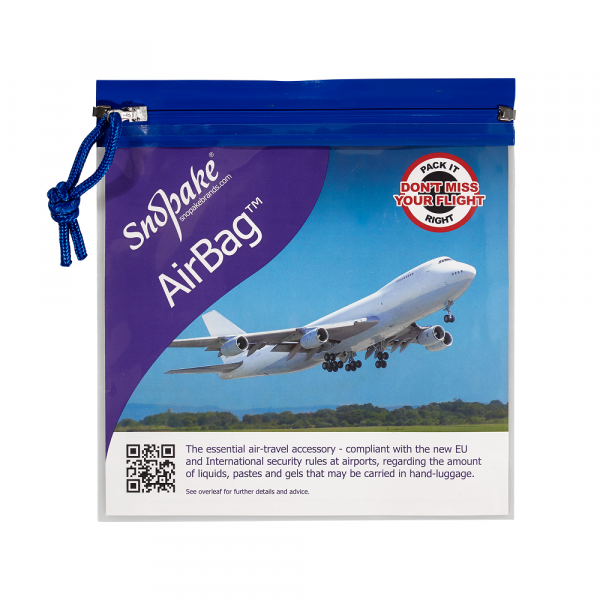 Snopake Fascikla sa zipom za avion Snopake Air Bag 20×20