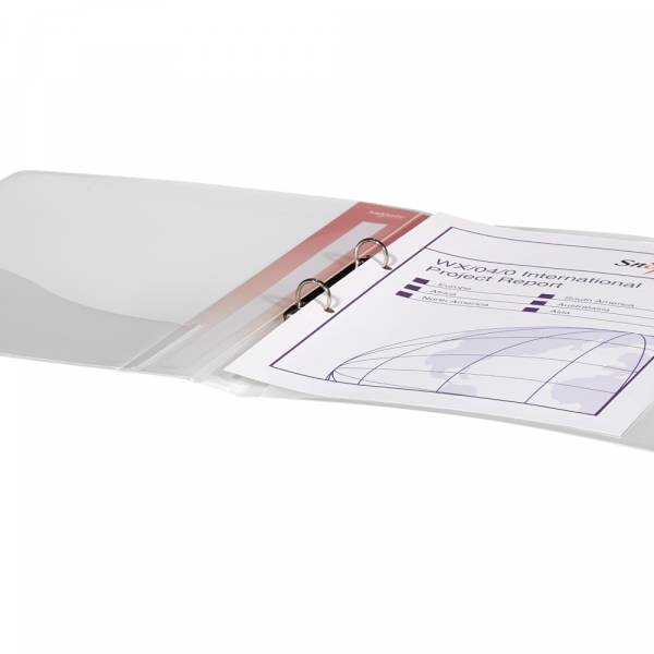 Snopake Klaser PVC Snopake A4 2 prstena 15mm, Superline Clear