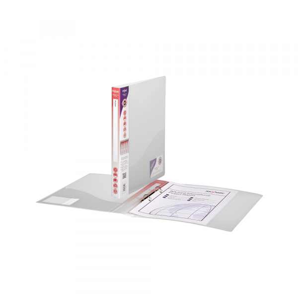 Snopake Klaser PVC Snopake A4 2 prstena 15mm, Superline Clear