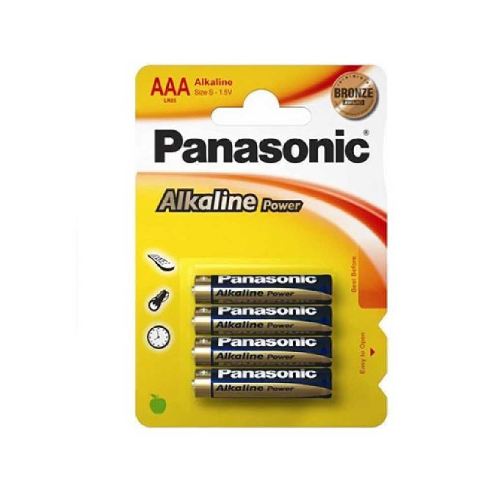 Panasonic Baterija Panasonic alkalna AAA LR3 1.5V 1/4 039334