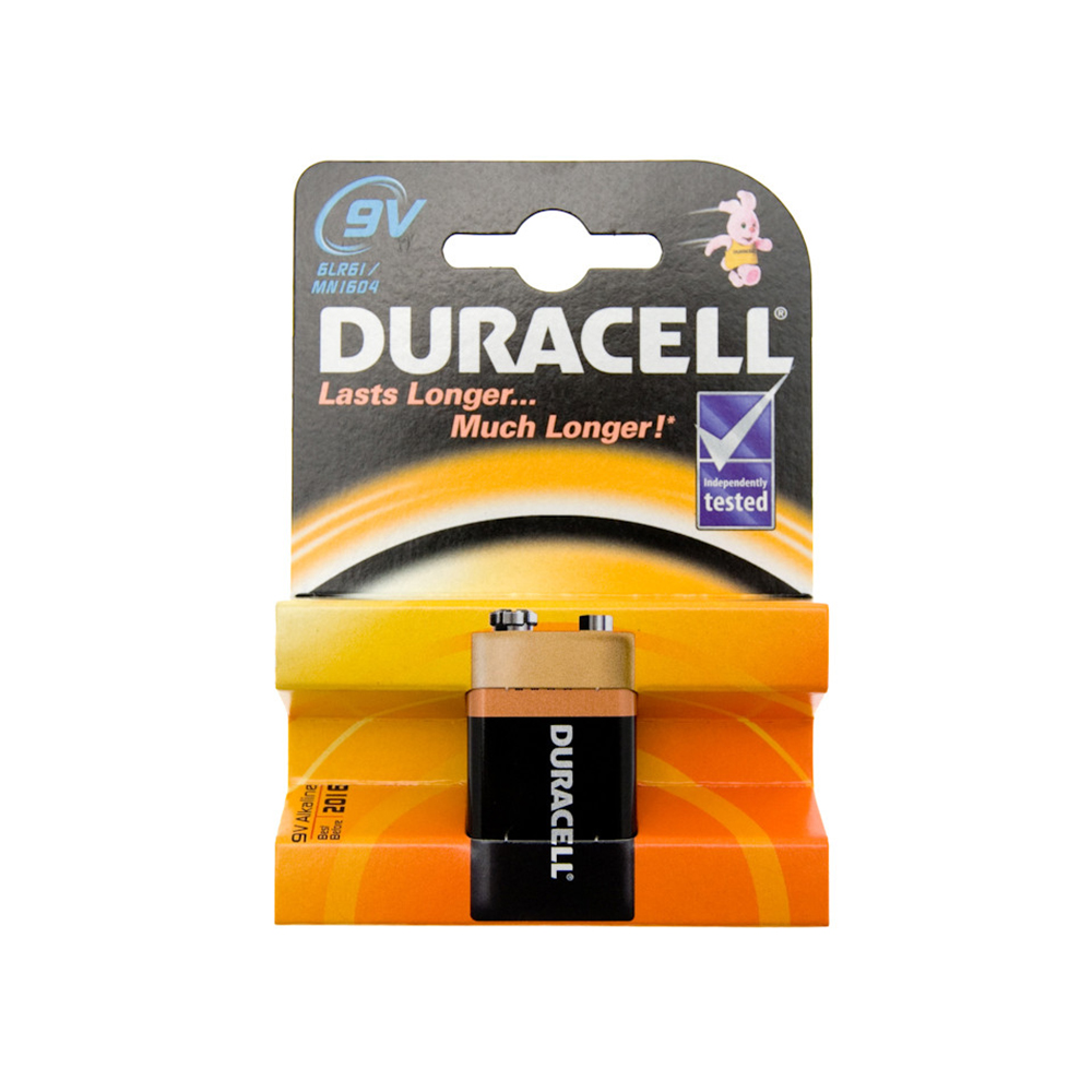Duracell Baterija alkalna 9V Duracell