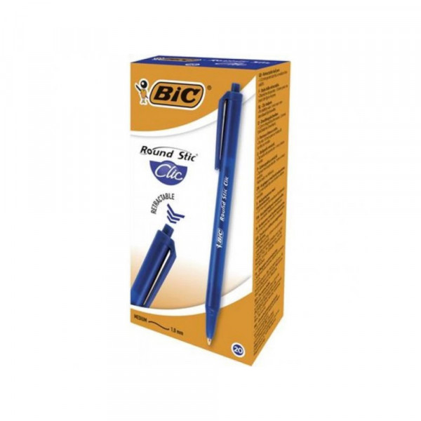 Bic Hemijska olovka Bic Round stick click plava