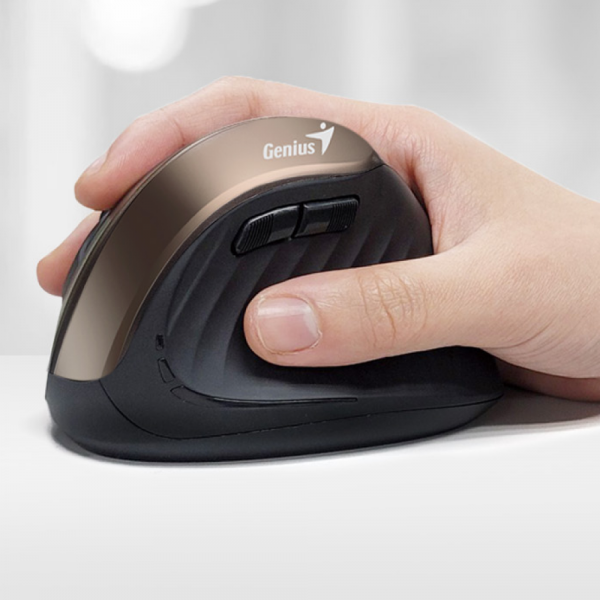 Genius Miš Genius Ergo 8250S  USB bežični silver grey