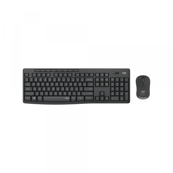 Logitech Tastatura i miš Logitech MK295 Silent Wireless USB US crna