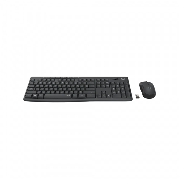 Logitech Tastatura i miš Logitech MK295 Silent Wireless USB US crna