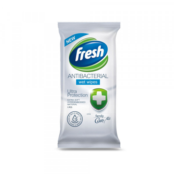 Hemija Maramice vlažne Fresh Antibacterial u kesici 1/1