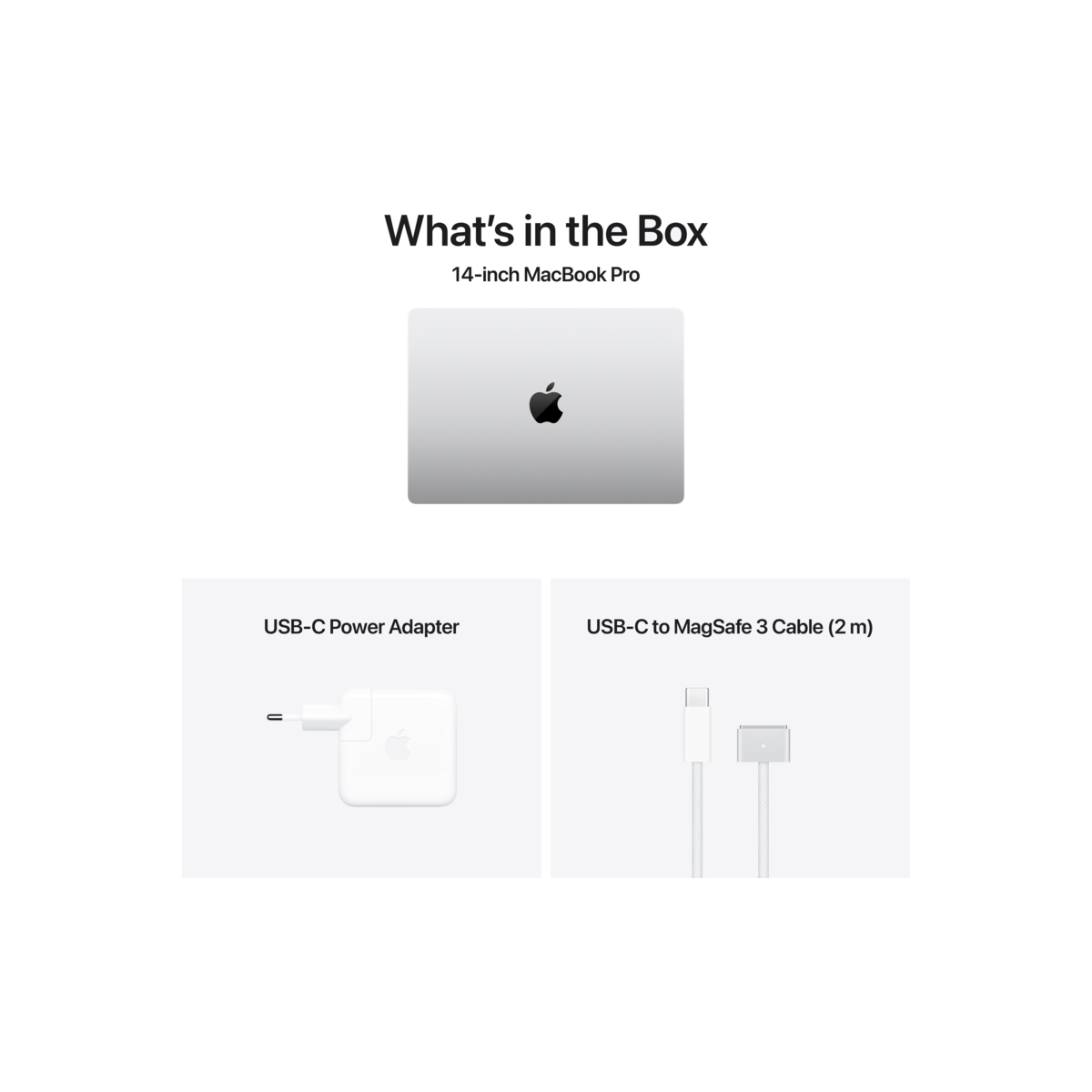 Apple 14-inčni MacBook Pro M4 sa 10-jezgarnim CPU-om i 10-jezgarnim GPU-om, 16GB objedinjene memorije i 512GB SSD-om – Silver