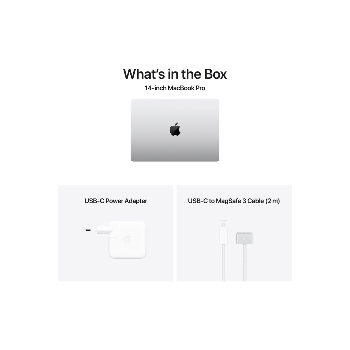 Apple 14-inčni MacBook Pro M4 Pro sa 14-jezgarnim CPU-om i 20-jezgarnim GPU-om, 24GB objedinjene memorije i 1TB SSD-om – Silver