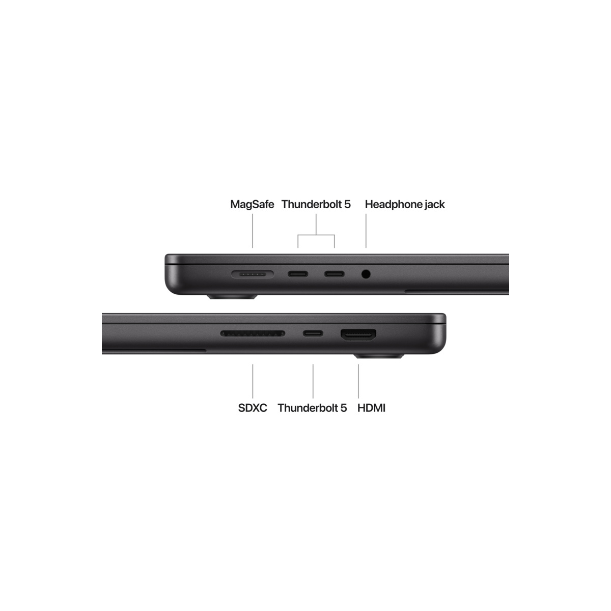 Apple 16-inčni MacBook Pro M4 Max sa 14-jezgarnim CPU-om i 32-jezgarnim GPU-om, 36GB objedinjene memorije i 1TB SSD-om – Space Black