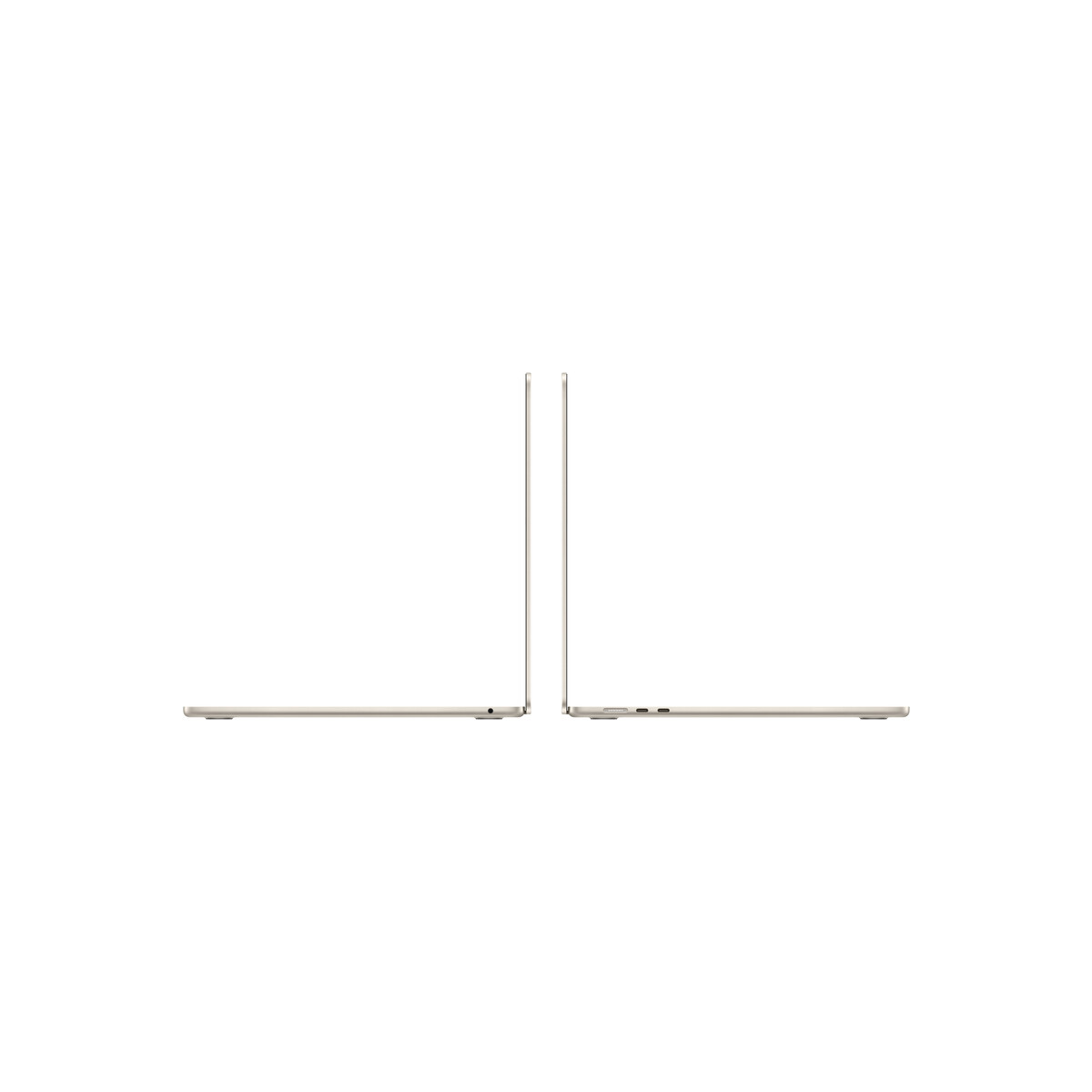 Apple 15-inčni MacBook Air M3 sa 10-jezgarnim GPU-om, 16GB objedinjene memorije i 256GB SSD-om – Starlight, INT