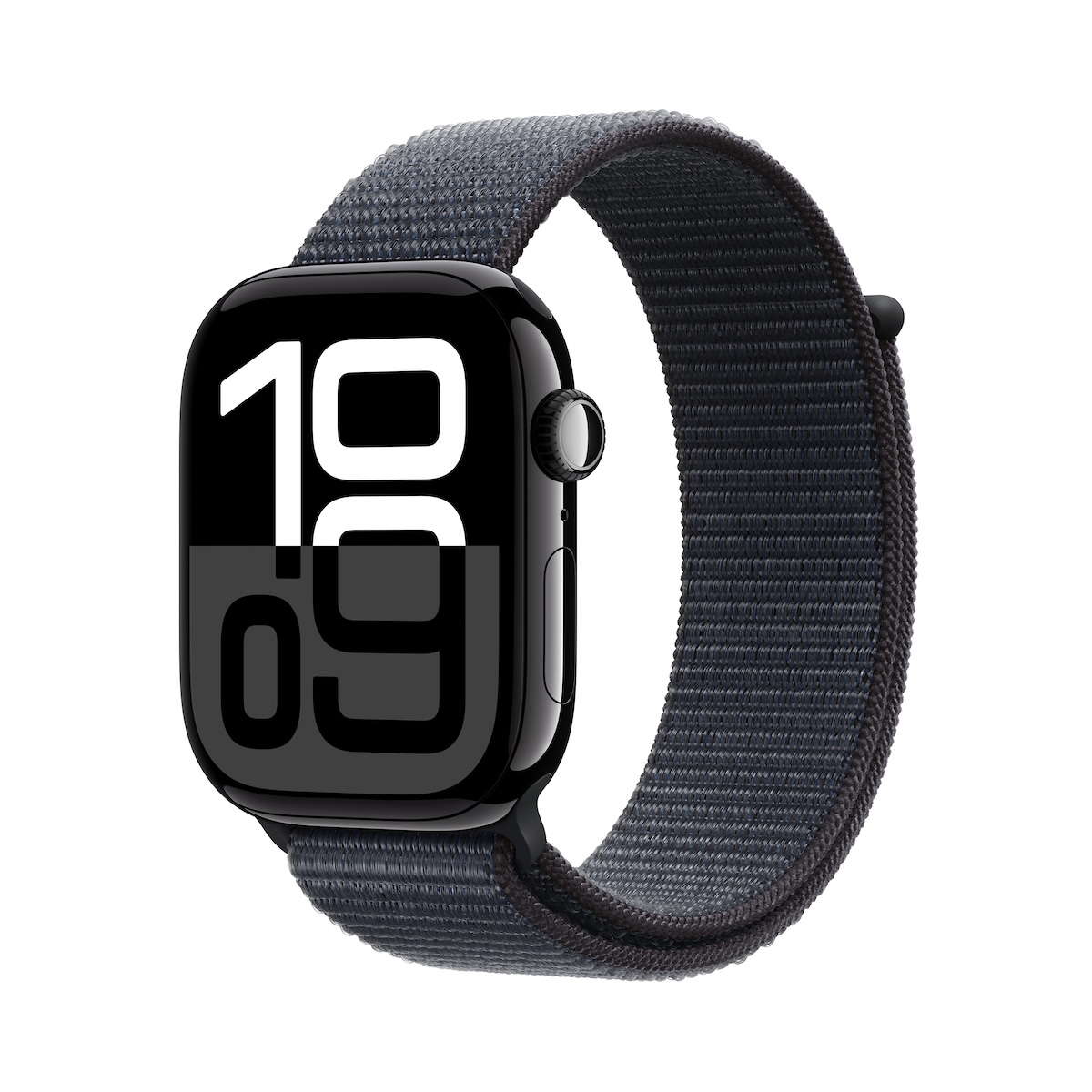 Apple Apple Watch Series 10 GPS 46mm Jet Black Aluminium Case with Ink Sport Loop