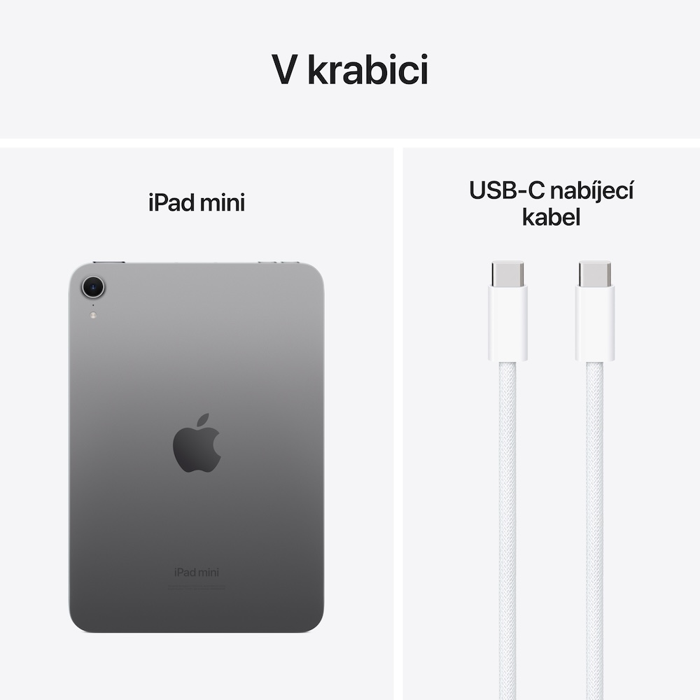 Apple iPad mini (A17 Pro) Wi-Fi 128GB – Space Grey