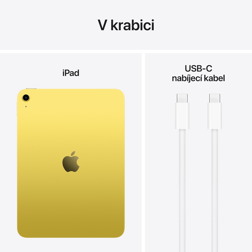 Apple iPad (A16) Wi-Fi 128GB – Yellow