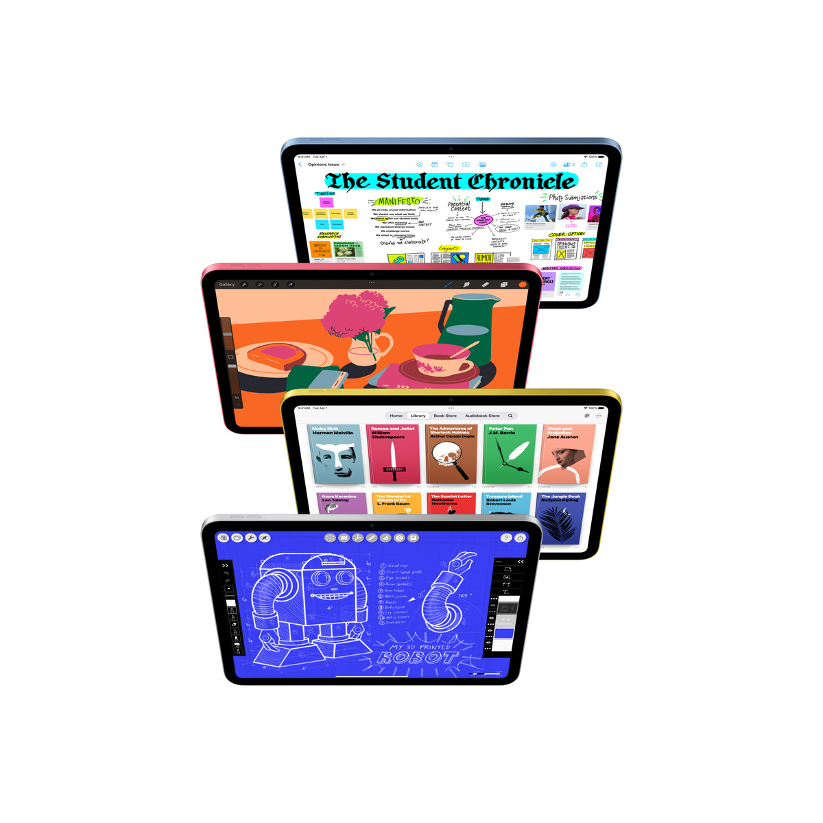 Apple iPad (A16) Wi-Fi 256GB – Silver