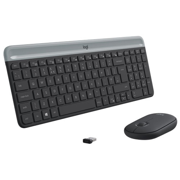 Logitech Tastatura + Mis Logitech MK470 YU Slim Wireless 920-009264