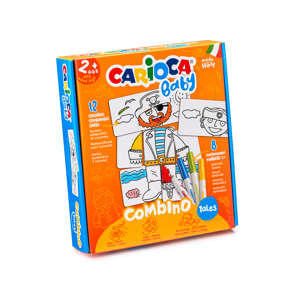 Carioca Flomaster set Carioca Combino Tales Baby 1/8 42895