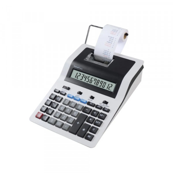 Rebel Računska mašina Rebell RE-PDC30 12 mesta sa adapterom WB bela