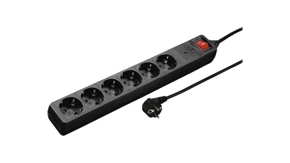 HAMA Hama Distributer sa prenap zastit 6-ostruki, 1,4m