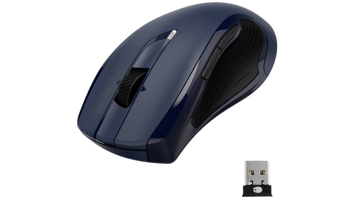 HAMA Hama bezicni laserski mis MW-900 V2, tamno plavi   7 tastera