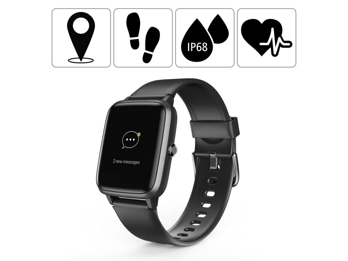 HAMA Hama “Fit Watch 5910” pametni sat, GPS, crni