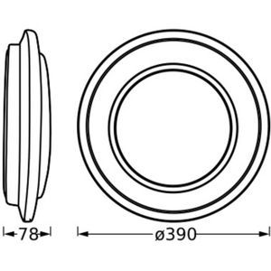 LEDVANCE EOOD OSRAM ORBIS BERLIN 390MM 24W 830 SI
