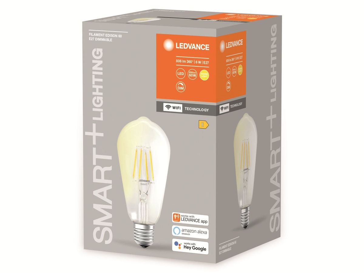 LEDVANCE EOOD Ledvance smart sijalica 60W E27 Edison dimabilna