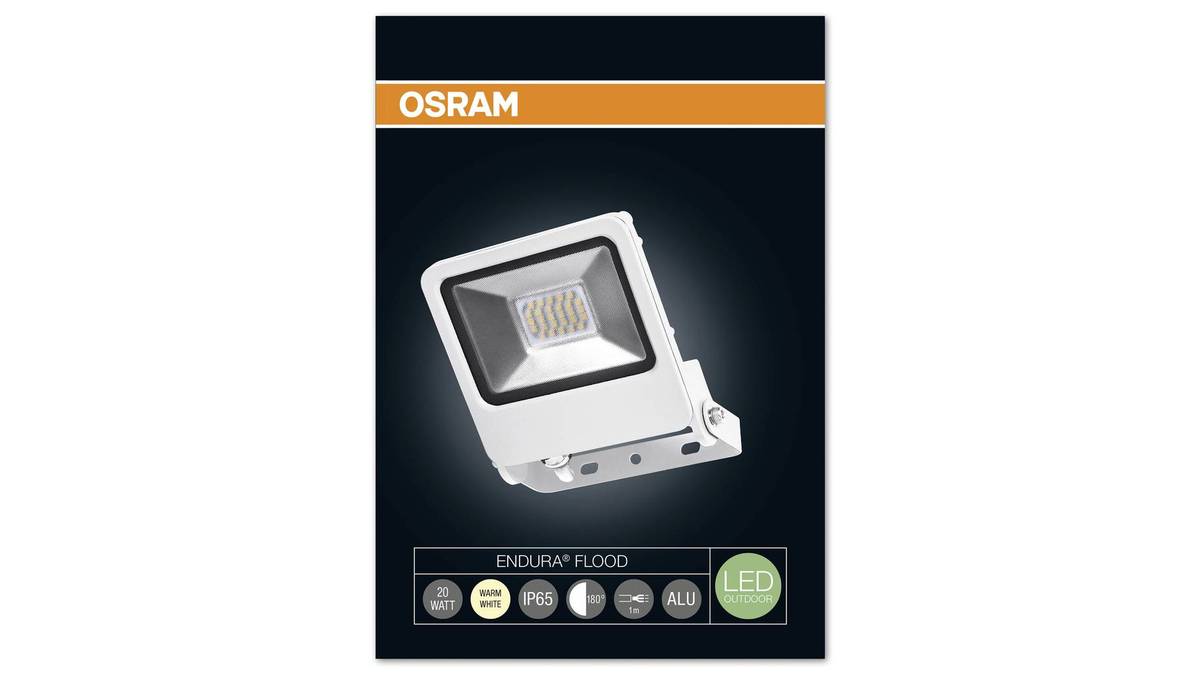 LEDVANCE EOOD LEDVANCE LED reflektor Flood 20W 3000k beli